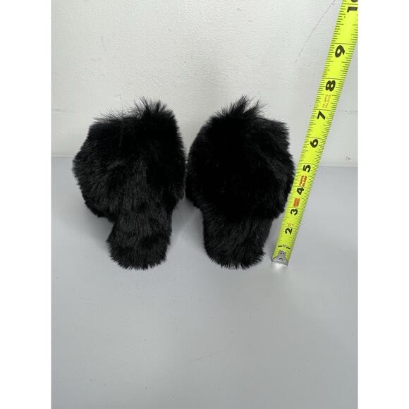 Jeffrey Campbell Black Faux Fur Fluff Pump Heels Women’s Size 6 NWOB - Picture 6 of 8